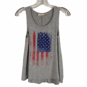 Enough About Me U.S. Flag Tank Top
